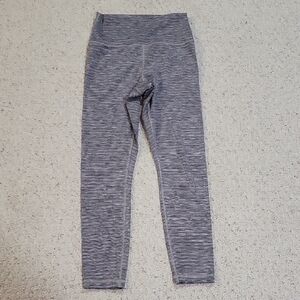 Athleta Gray High-Waisted Leggings